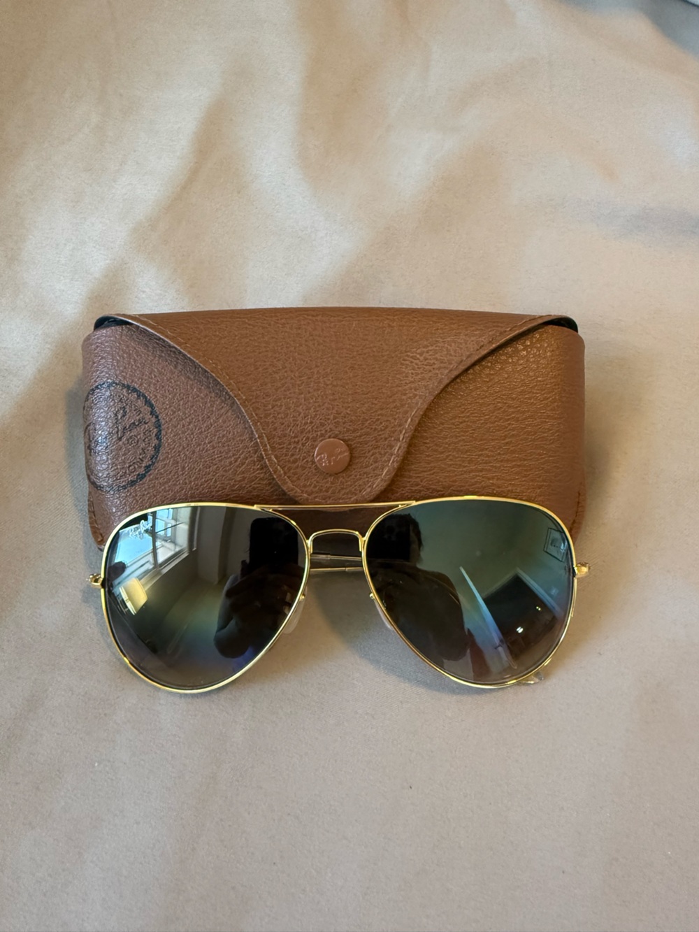 Ray-Ban Aviator Sunglasses + Case